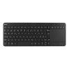 DELTACO Trådlöst mini tgb, Nordisk, touchpad, USB, svart TB-504