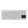 DELTACO tangentbord i silikon, touchpad, IP68, 105 + 12 media, vit TB-506