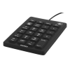 DELTACO numeriskt tangentbord i silikon, IP68, 23 tangenter, svart TB-510
