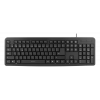 DELTACO tangentbord, 104 tangenter, Litauisk layout, USB, svart, slimm TB-58-LT