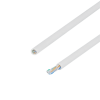 DELTACO U/UTP Cat6a installationskabel, slim 28AWG, 100m, LSZH, vit TP-56CS