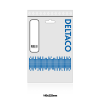 DELTACO U/UTP Cat6 patchkabel, flat, 0,3m, 250MHz, vit TP-603V-FL