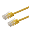 U/UTP Cat6 AWG28 patch cable, 15,0m, yellow, LSZH TP-615Y-SLIM