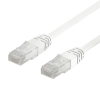 DELTACO U/UTP Cat6 patchkabel, LSZH, 1m, vit, 50-pack TP-61V-50P