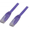 DELTACO U/UTP Cat6 patchkabel, LSZH, 5m, lila