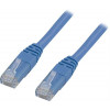DELTACO U/UTP Cat6 patchkabel 7m, blå