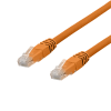 DELTACO U/UTP Cat6a patchkabel, Delta cert, LSZH, 7m, orange