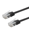U/UTP Cat6 AWG28 patch cable, 7,0m, black, LSZH TP-67S-SLIM