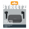 True Wireless Stereo hörlurar med laddningsetui, semi-in-ear, BT 5, mattsvart