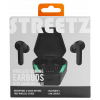 STREETZ True Wireless Stereo, Gaming, in-ear, matte black TWS-115