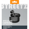 STREETZ True Wireless Stereo, ANC, in-ear, matte black TWS-116