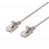 Nätverkskabel Cat6a (2m) U/FTP Slim Grå