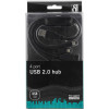 USB Hub - USB 2.0 till USB-A x 2 + micro USB x 2