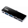 ATEN USB-C Travel Dock 5 in 1 with Power Pass Through– PD92W UH3238-AT