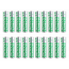 DELTACO Ultimate Alkaline batteries, LR03/AAA size, 20-pack bulk ULTB-LR03-20P
