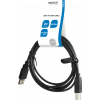 DELTACO USB2.0 cable Typ A - Typ B 2m, black USB-218S-LSZH