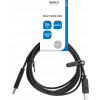 DELTACO USB2.0 cable Typ A - Typ B 2m, black USB-218S-LSZH