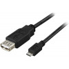 USB-adapter A - Micro B OTG 0.2m (ho-ha)