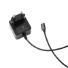 DELTACO Micro USB wall charger, 2,4 A, 1 m fixed cable, 12 W total USB-AC178