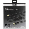 DELTACO PRIME USB 2.0 kabel Typ A hane - Typ B hane, aktiv, 5m, svart