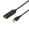 Kabel USB 2.0 A ha - A ho (7m) Aktiv förlängning