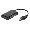 DELTACO USB 3.0 till SATA 6Gb/s adapter, för 2,5" hårddiskar, svart