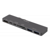 DELTACO Dual USB-C Dock för MacBook Pro 2016, Thunderbolt 3, 100W USB- USBC-1290