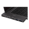 DELTACO Dual USB-C Dock för MacBook Pro 2016, Thunderbolt 3, 100W USB- USBC-1290