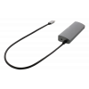 DELTACO USB-C Hub och Nätverksadapter, USB-C ha, RJ45 ho, 3xUSB-A 3.0 USBC-1294