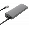 DELTACO USB-C Hub och Nätverksadapter, USB-C ha, RJ45 ho, 3xUSB-A 3.0 USBC-1294