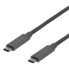 USB3.1 TYPE C TO C GEN2 3A 0,5m SPACE GREY PP BAG USBC-1361