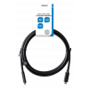DELTACO USB3.2 gen1, USB-C - USB-C, 5A EPR, 2m, black USBC-1503-LSZH