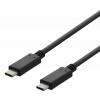DELTACO USB 2.0 kabel, Typ C - Typ C, 3m, svart USBC-2003