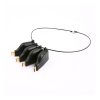 DELTACO Office, USB-C ADAPTER RING, mDP, DP, VGA, HDMI USBC-AR1