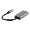 DELTACO USB-C - DP adapter, USB-C ha, DP ho, 3840x2160 60Hz, space gre USBC-DP2