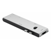 DELTACO USB-C MB dockningsstation HDMI/SD/mSD-läsare PD 3.0 spc grey USBC-HDMI21