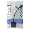 DELTACO USB-C till VGA adapter, USB typ C hane - VGA hona + 3,5mm USBC-VGA6