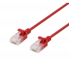 Slim U/UTP CAT/6A LSZH 2M red
