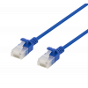 Slim U/UTP CAT/6A LSZH 5m Blue