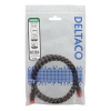 DELTACO Tough Slim CAT.6A U/UTP-kabel, flertrådig, 3.8mm, 1,5m, blå UUTP-1312