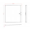 V2 Driptray, 60 x 58cm V2_352296