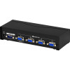 ATEN VGA-splitter, 1 ingång till 4 utgångar, HD15ho, beige VS134A-AT-G