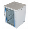 TOTEN System Z, 19” väggskåp, 15U, 600x600, glasdörr, vit ZS66156000