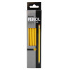 Blyertspenna Gul HB med radertopp 12-pack 421072