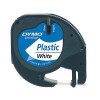 Dymo Märkband LetraTAG 12mm Vit Märktejp S0721660 S0721660