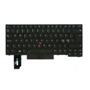 Tangentbord Lenovo ThinkPad T480s E480 Nordic Svar