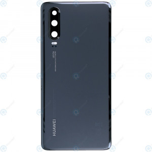 Baksida Huawei P30 ELE-L09 ELE-L29 Svart