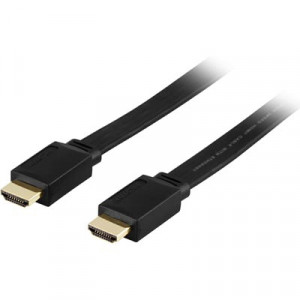 HDMI-kabel, 1.4-kabel A ha, 2m, tunn, svart