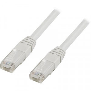 Nätverkskabel Cat6 (25m) UTP vit