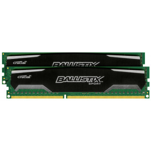 DDR3-1600 16GB (2x8GB) - Crucial Ballistix Sport